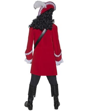 Deluxe Piratkapten Maskeraddräkt