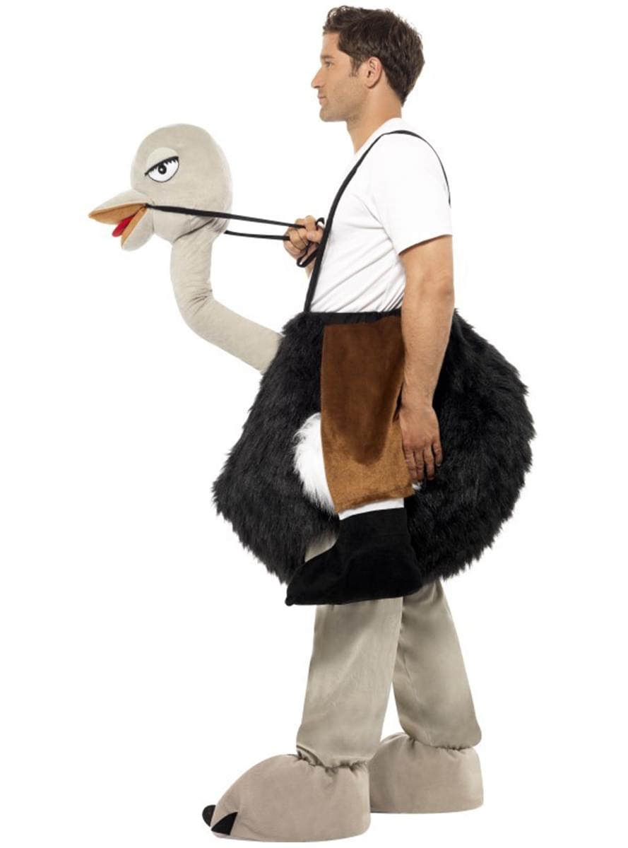 Cute Ostrich Drawing Illustration Cartoon Mascot Wearing Christmas Hat Illustration | Adobe