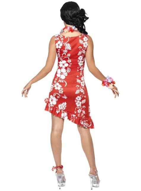 Disfraz de belleza hawaiana