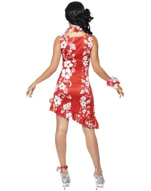 Disfraz de belleza hawaiana