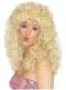 Pruik met blonde krullen