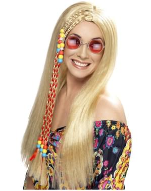 Hippie Pruik Blond