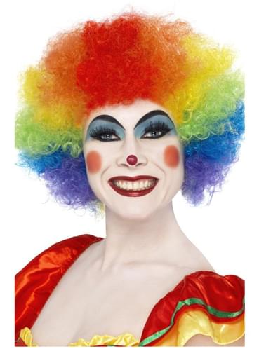Rainbow Puffs Clown Wig | ubicaciondepersonas.cdmx.gob.mx
