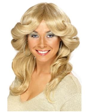 Perucă blondă anii 70