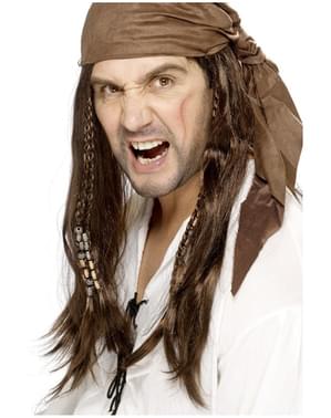 Buccaneer Pirat Parykk