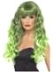 Mermaid Green and Black Wig