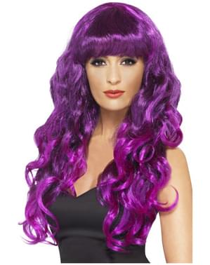 Purple Mermaid Wig