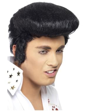 Parrucca ciuffo Elvis deluxe