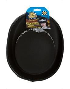 Chapéu de mulher polícia