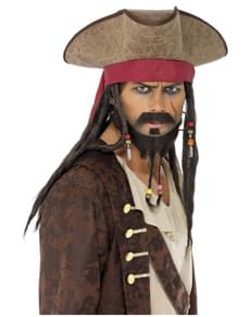 Chapeau de pirate marron
