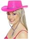 Cappello cow boy rosa fosforescente