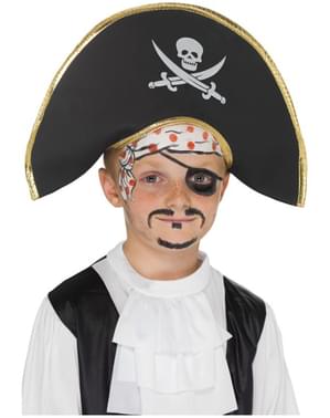 Chapeau de capitaine pirate pour garçon