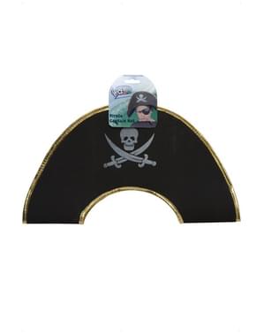 Sombrero de capitán pirata para niño