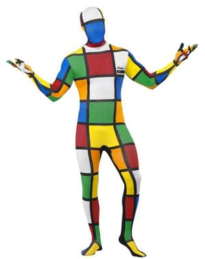 Kostum Rubik Cube Skintight