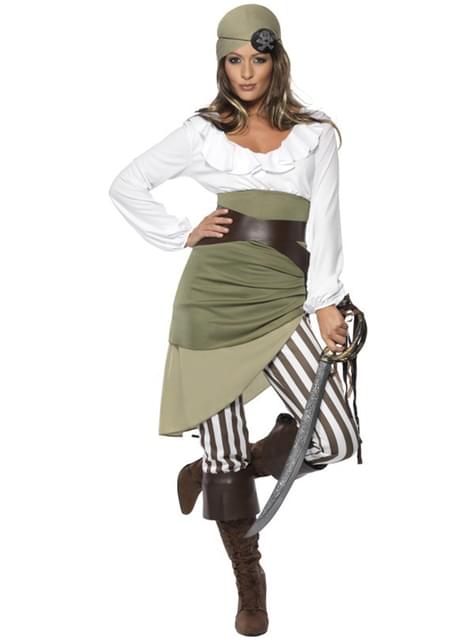 willekeurig werkelijk creëren Piraat van de Zee kostuum voor vrouw. De coolste | Funidelia