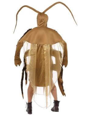 Disfraz de cucaracha marrón