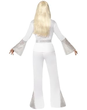 Disfraz de discotequera de los años 70