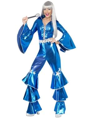 Abba Kostüm Dancing Queen blau