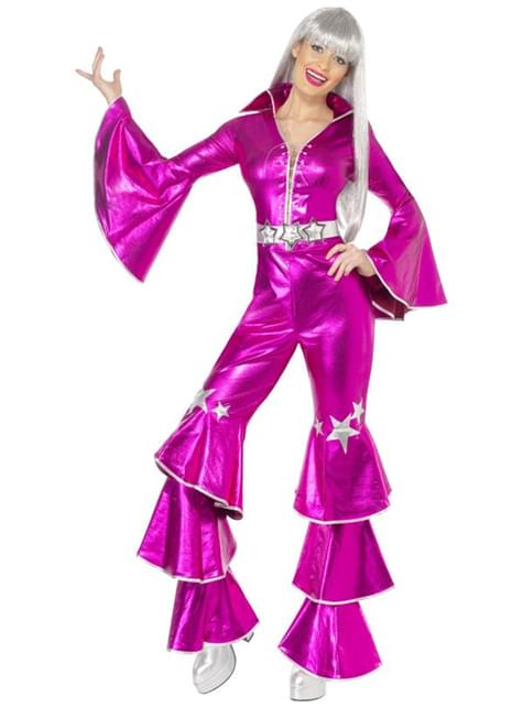 Nu al Uitdrukkelijk Hick Roze Abba kostuum jaren 70. Volgende dag geleverd | Funidelia
