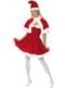 Déguisement de miss Noël avec sa cape de luxe