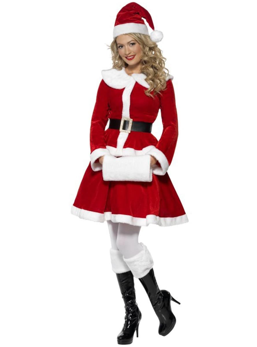 Costume Miss Santa Claus Sexy Deluxe I Più Divertenti Funidelia 7423