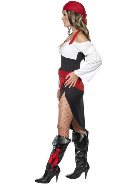 Déguisement pirate asymétrique pour femme