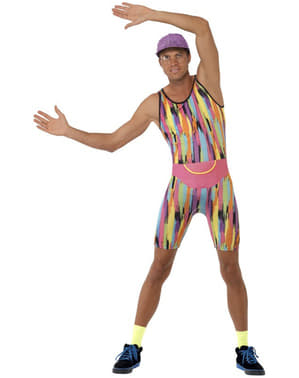 Costum aerobic din anii 80 pentru bărbați