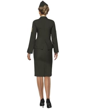 Déguisement d'officier de guerre pour femme
