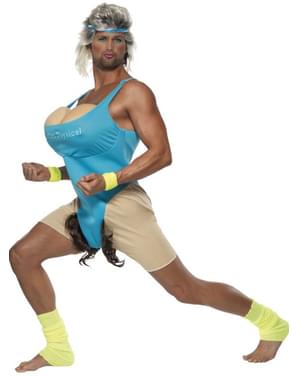 Déguisement d'une gymnaste pour homme