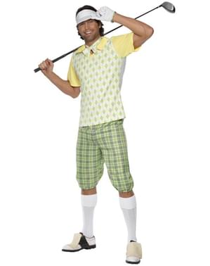 Mens Professional Golf Player Costume