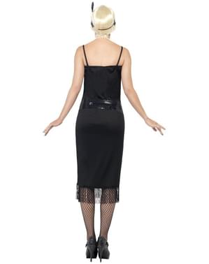 Costum tânăr moda anilor 20 negru