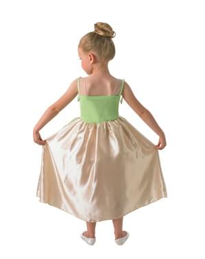 Deluxe Tiana kostume til piger - Prinsessen og frøen