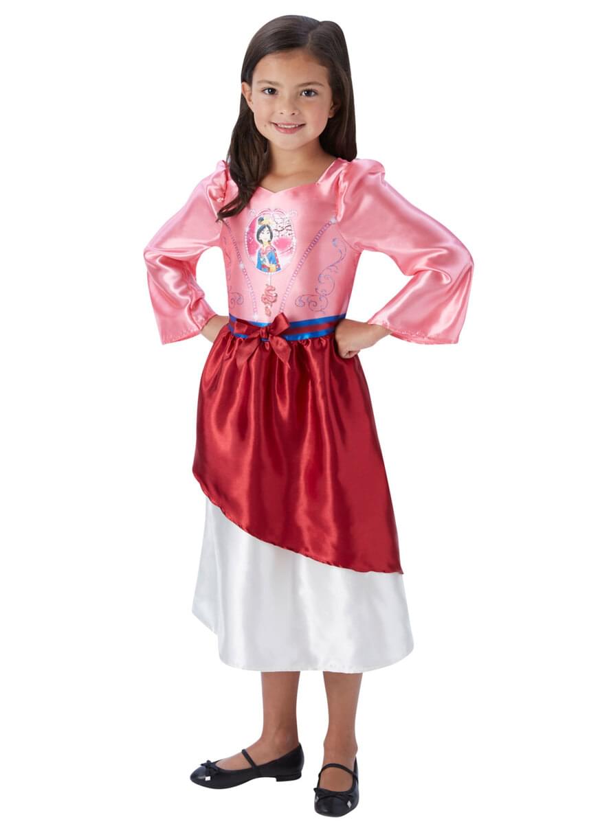 Mulan kostyme for jenter - Disney
