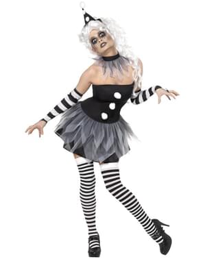 Costume da pierrot tenebroso