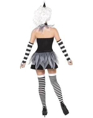 Siniester Pierrot Kostyme