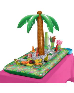 Gonflable tropical avec palmier