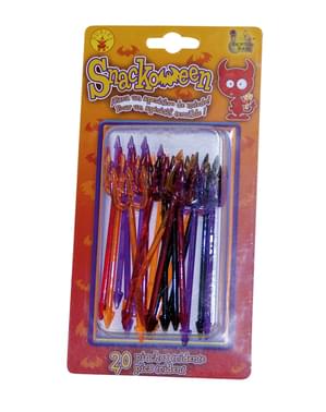 Set 20 pinchos i tridentform