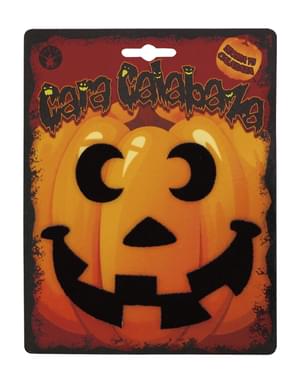5 pegatinas surtidas para decorar calabazas Halloween