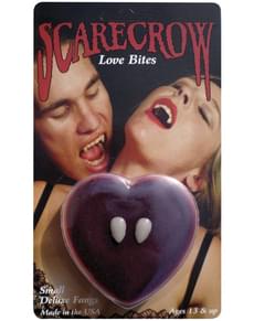 Canines morsure de l'amour