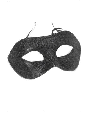 Crna venecijanska maska ​​za oči