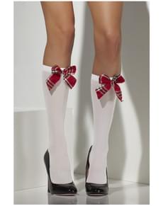 Meias até aos joelhos de estudante