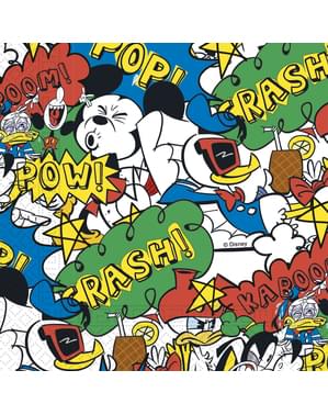 20 servetter Musse Pigg (33x33cm) - Mickey Comic