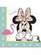 Set van 20 Minnie Mouse servetten