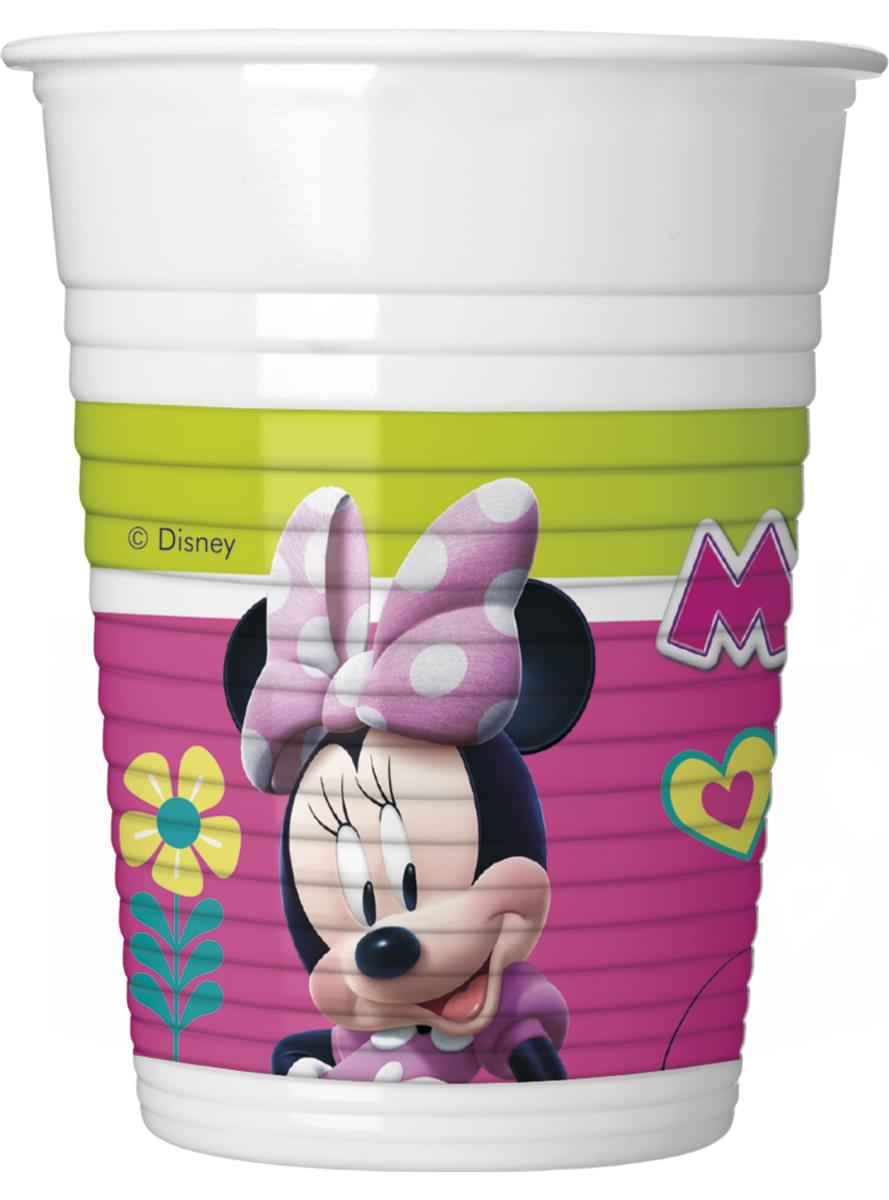 Zestaw 8 kubków Minnie Mouse Junior