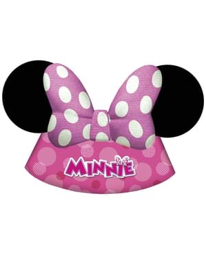 6 chapeaux Minnie Mouse Junior