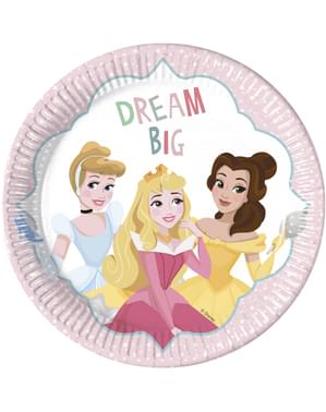 8 grandes assiettes Princesses Disney