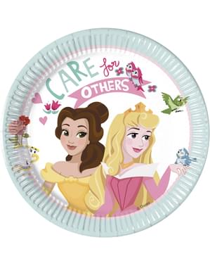 8 small Disney Princesses plates (20 cm)