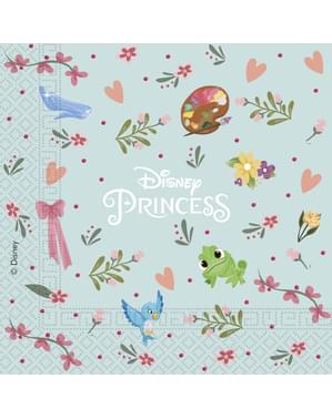 20 servetter i papp Disneyprinsessor (33x33 cm)
