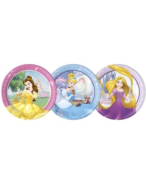 Set 8 piring Disney Princesses Heartstrong besar