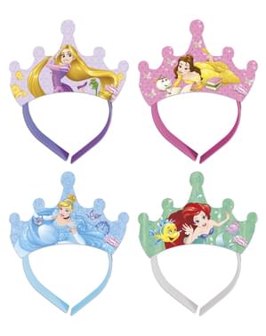 Sæt af 4 Disney prinsesser heartstrong tiaraer